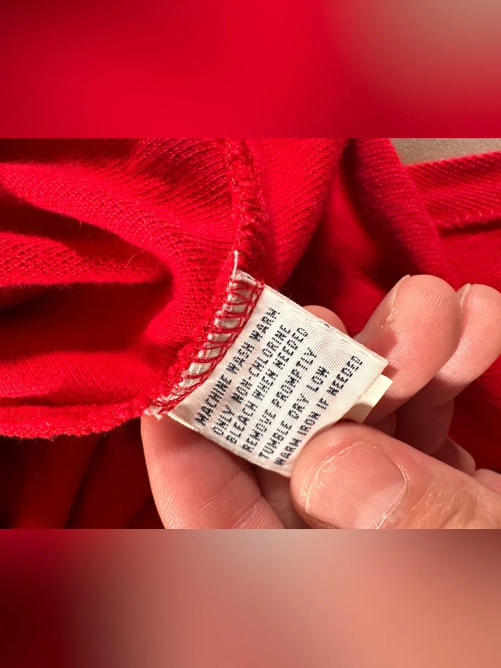 Polo Ralph Lauren Red Spain Big Pony Retro Chief Keef Rare 2XL RARE #10 HTF
